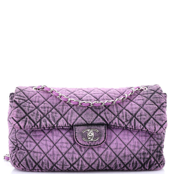 Chanel Denimpression Flap Bag Quilted #185524C61B - Picture 1 of 8